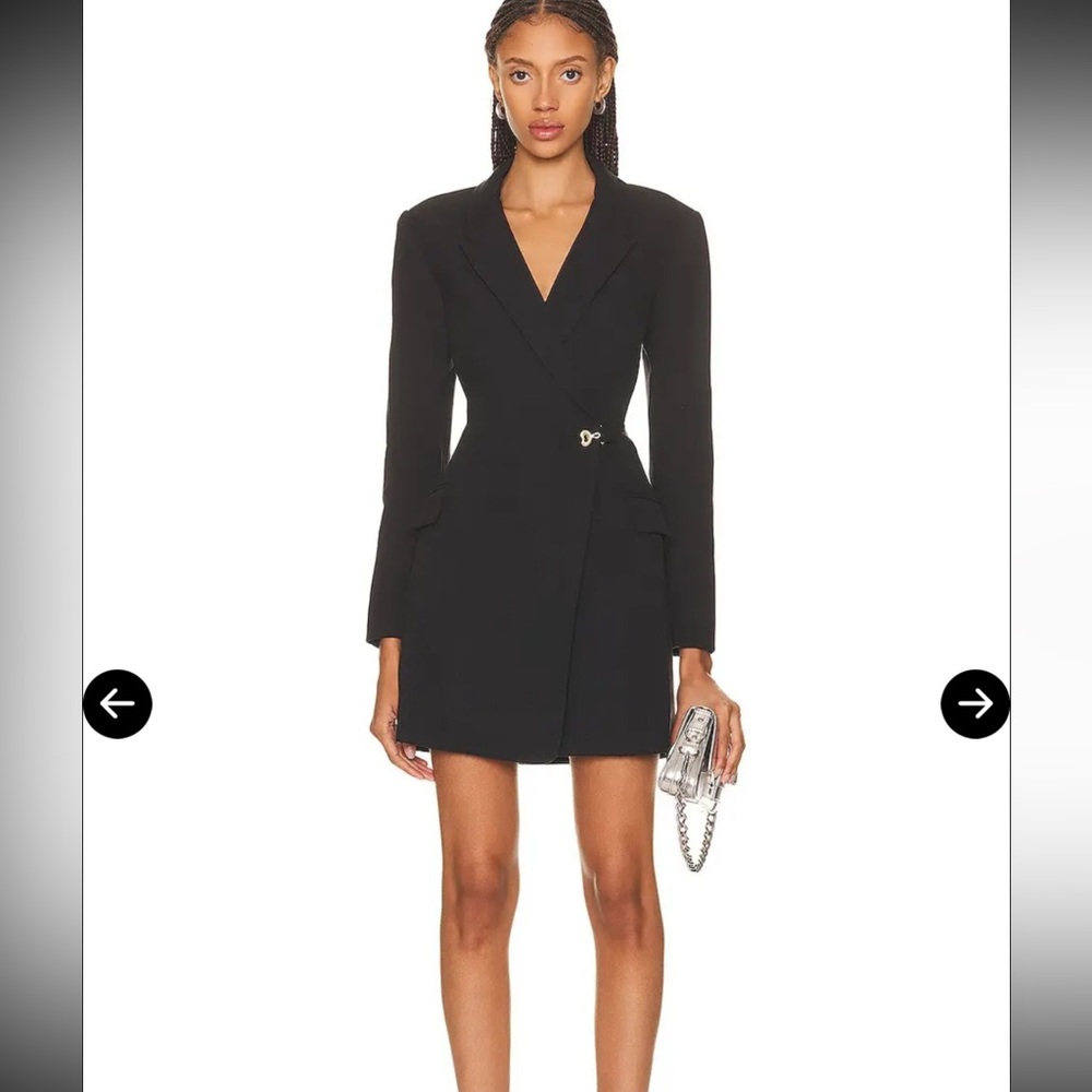 Jonathan Simkhai Black Blazer Dress